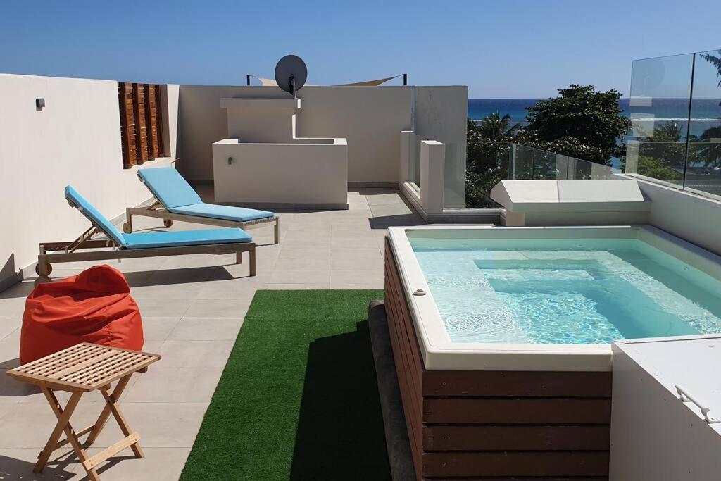 Penthouse Vue Sur Mer 200M2 Pereybere Beach エクステリア 写真